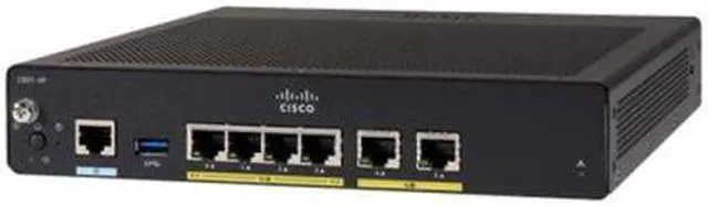 Main image of Cis co Integrated Services Router 921 - router - desktop C921-4P