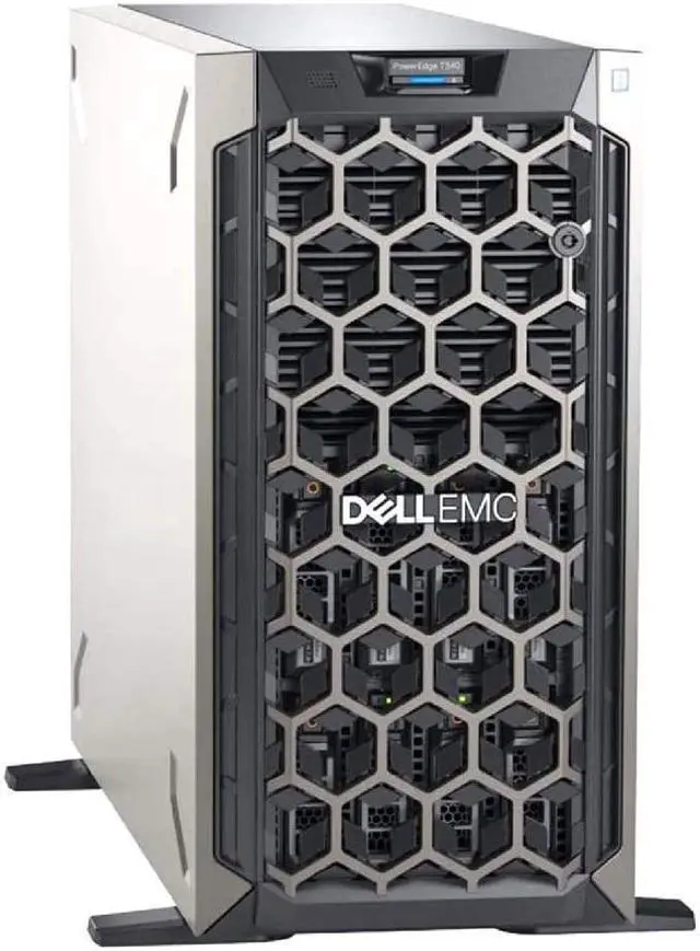 Alt view image 2 of 4 - Dell PowerEdge T340 Server Bundle with 16GB USB Flash Drive, Intel Xeon E-2124 Quad-Core, 32GB DDR4, 16TB SATA HDDs, RAID, Windows Server 2019 Standard (re-newed)