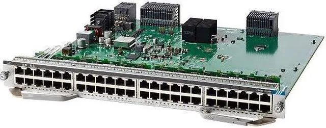 Main image of C9400-LC-48P Cis co Catalyst 9400 Series Line Card - switch - 48 ports - plug-in module (C9400-LC-48P)