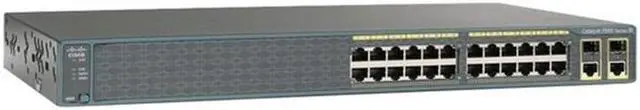Alt view image 2 of 3 - (WS-C2960+24TC-S) Cis co Catalyst 2960 Plus 24 Port Switch WS-C2960+24TC-S