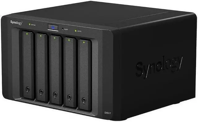 Main image of Synology DX517 5-Bay Expansion Unit, 3.5"/2.5" Drive Bays, Diskless