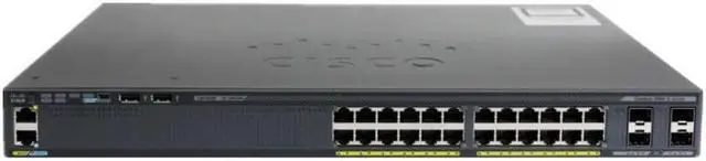 Main image of WS-C2960X-24PS-L Cis co Catalyst 2960X 24 Port PoE Switch WS-C2960X-24PS-L