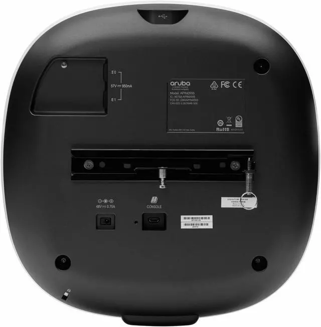 Alt view image 3 of 3 - International Version HPE Aruba AP-555 (RW)  JZ356A 1 x HPE Smart Rate - RJ-45
- Campus - wireless access point