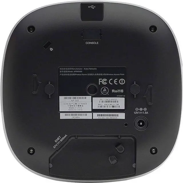 Alt view image 4 of 4 - International Version Hewlett-Packard JX936A ARUBA AP-305 DUAL 2X2/3X3 802.11AC AP