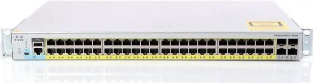 Main image of WS-C2960L-48PS-LL Catalyst 2960L-48PS-LL - switch - 48 ports - managed - rack-mountable (WS-C2960L-48PS-LL)