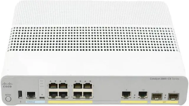 Alt view image 2 of 3 - WS-C2960CX-8TC-L Catalyst 2960CX-8TC-L switch 8 Gigabit Ethernet Ports, Enhanced Limited (WS-C2960CX-8TC-L)
