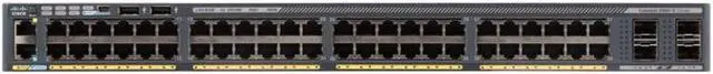 Alt view image 2 of 3 - WS-C2960X-48LPS-L  Catalyst 2960X-48LPS-L 48-Port PoE+ Switch with Gigabit Ethernet, 370W {WS-C2960X-48LPS-L}
