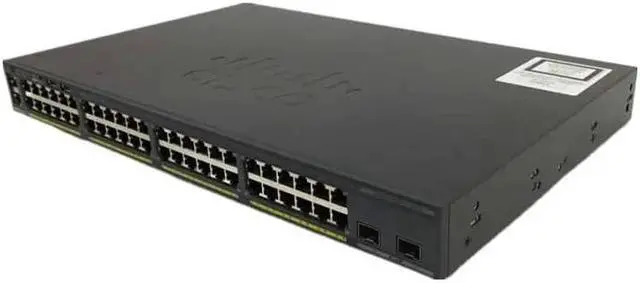 Main image of Catalyst WS-C2960X-48FPS-L 48-Port Gigabit PoE+ Compliant Managed Switch {WS-C2960X-48FPS-L}