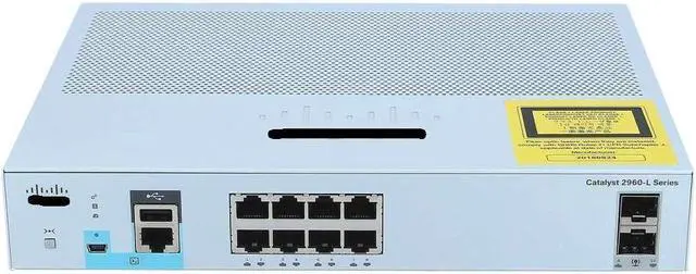 Main image of WS-C2960L-8TS-LL Catalyst 2960-L SFP Port Switch WS-C2960L-8TS-LL