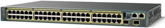 Main image of WS-C2960S-48TS-S Catalyst 2960S-48TS Layer 2 - 48 x 10/100/1000 Ports - Gigabit Ethernet Switch - 2 x SFP - LAN Lite - Managed WS-C2960S-48TS-S