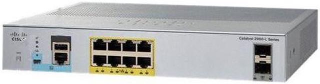 WS-C2960L-8PS-LL Catalyst 2960L 8 port GigE with PoE, 2 x 1G SFP