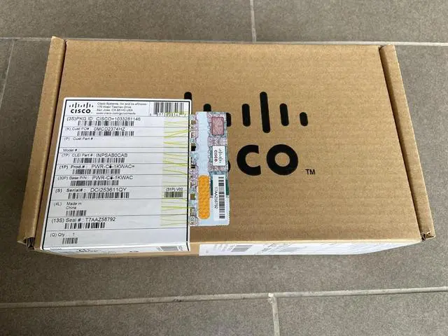 Alt view image 2 of 3 - PWR-C6-1KWAC Cis co Config 6 - power supply - hot-plug - 1000 Watt Catalyst 9000 Switch Power Supply (PWR-C6-1KWAC=)