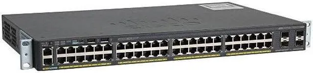 Alt view image 2 of 2 - WS-C2960X-48TS-L Catalyst 2960X-48TS-L - switch - 48 ports - managed - rack-mountable