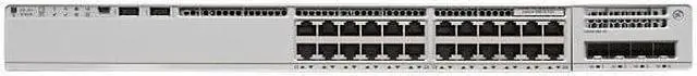 Main image of C9200-24P-E Catalyst 9200 - Network Essentials - switch - 24 ports - smart - rack-mountable