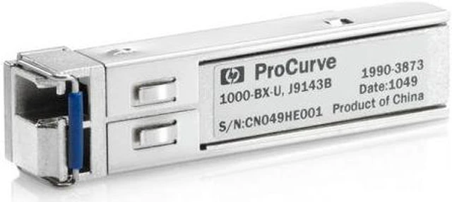 Main image of J9143B - HP X122 1G SFP LC BX-U Transceiver