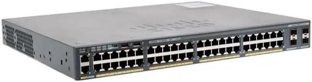 Main image of WS-C2960X-48FPS-L 2960X 48 Port Poe Switch WS-C2960X-48FPS-L