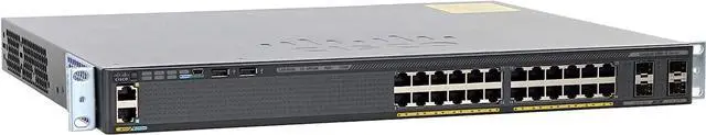 Main image of Catalyst WS-C2960X-24PS-L 24 Port Ethernet Switch with 370 Watt PoE