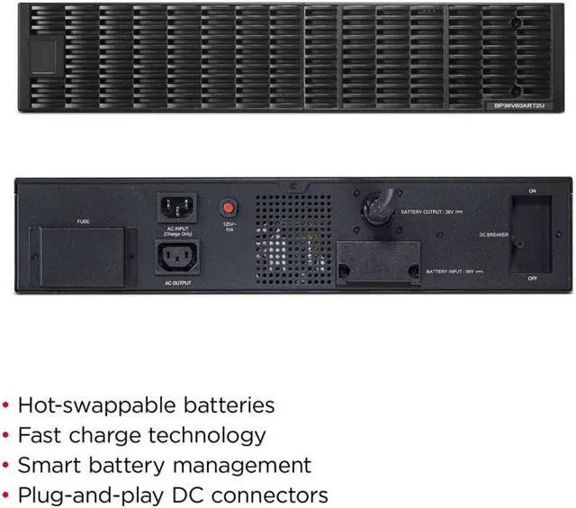 Alt view image 3 of 6 - CyberPower UPS SMART APP XL MODULE 1-1.5 KVA ON (BP36V60ART2U)
