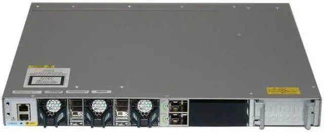 Alt view image 2 of 2 - WS-C3850-48T-S Catalyst C3850-48T Switch Layer 3 - 48 * 10/100/1000 Ethernet ports - IP Base - managed- stackable