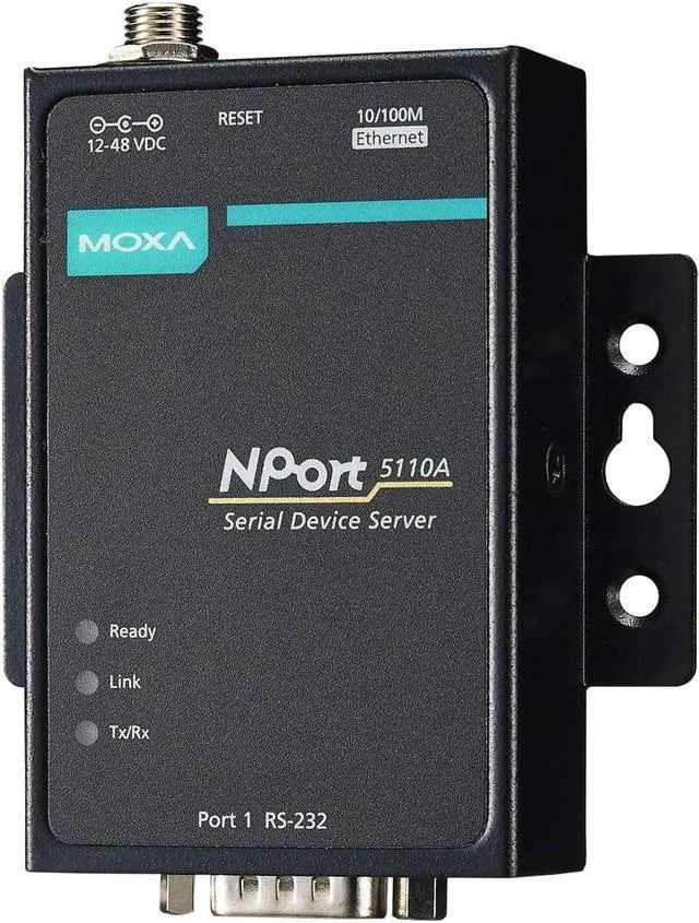 Alt view image 2 of 3 - Moxa NPORT DEVICE SERVER 12-48VDC (Nport 5110A)