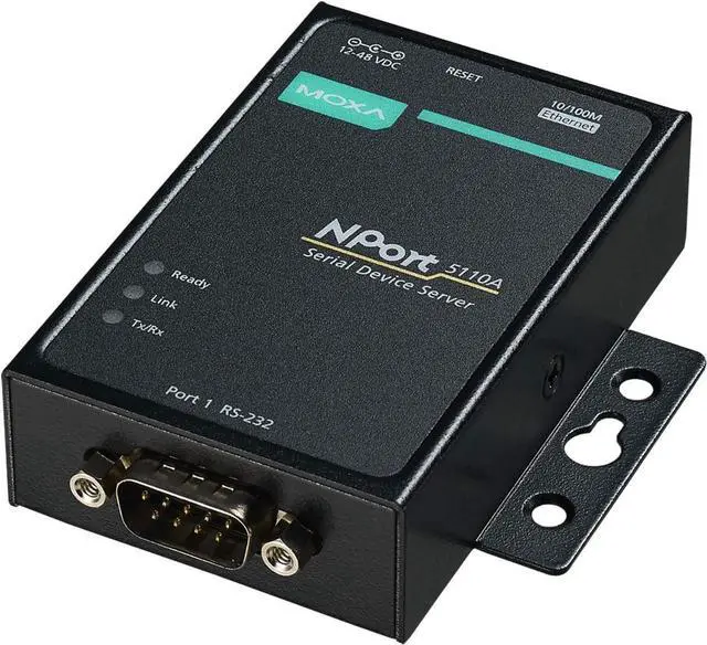 Alt view image 3 of 3 - Moxa NPORT DEVICE SERVER 12-48VDC (Nport 5110A)