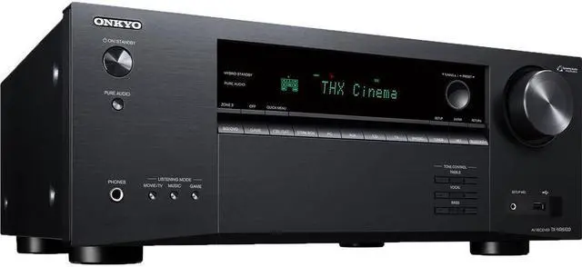 Alt view image 7 of 8 - Onkyo TX-NR6100 7.2CH THX Certified Network A/V Receiver (2021)