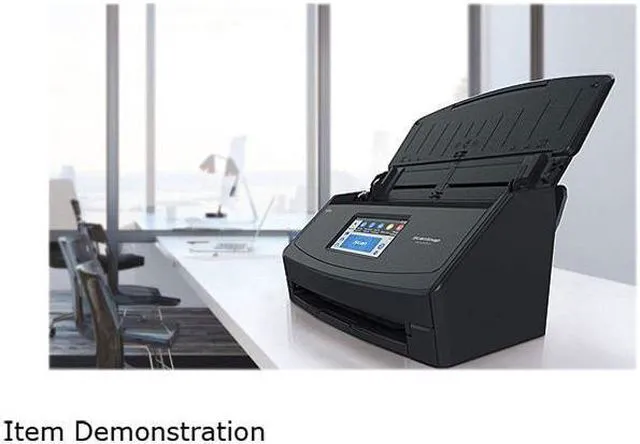 Alt view image 3 of 4 - Fujitsu ScanSnap iX1500 PA03770-B315 Touch Screen Sheet Fed Document Scanner Black For PC and MAC (PA03770-B315)