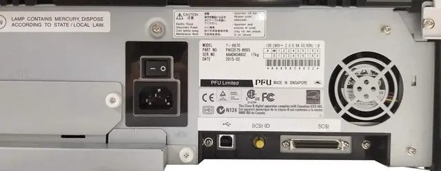 Alt view image 4 of 4 - Fujitsu fi-6670 Professional Color Duplex Document Scanner (fi-6670 PA03576-B505)