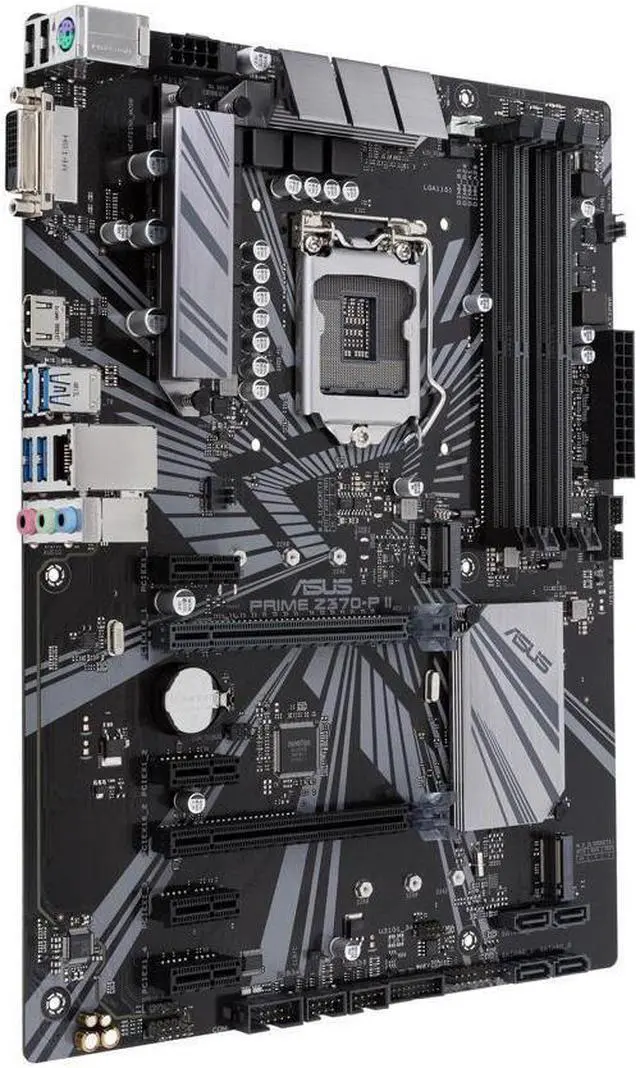 Alt view image 5 of 7 - ASUS PRIME Z370-P II LGA 1151 (300 Series) Intel Z370 HDMI SATA 6Gb/s USB 3.1 ATX Intel Motherboard