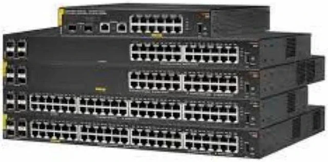 Alt view image 3 of 3 - HP Aruba JL675A 6100 48G Class4 PoE 4SFP+ 370W Switch