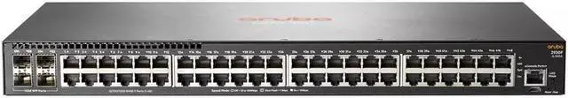 Main image of HP Aruba 2930F 48G JL260A 4SFP - switch - 48 ports - managed - rack-mountable