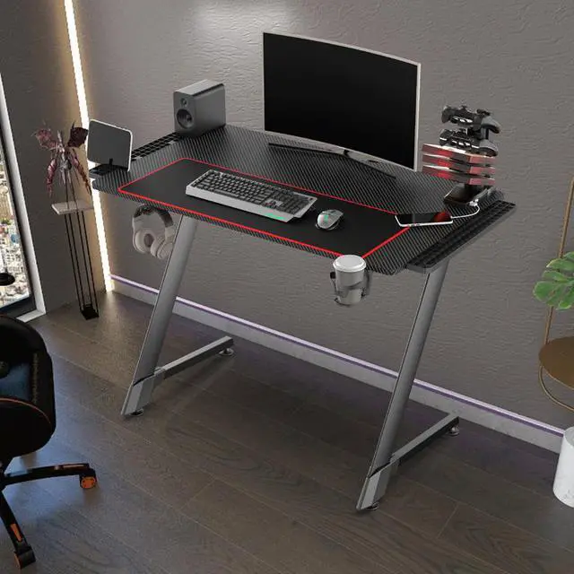 Alt view image 4 of 7 - Aggro Gaming Desk 40 Inch