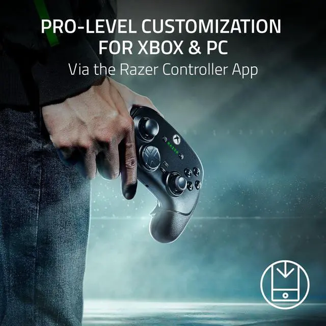 Alt view image 7 of 7 - RAZER Wolverine V3 Pro (Xbox Licensed) - Wireless Gaming Controller for Xbox Series X|S & PC - Black - NASA Packaging