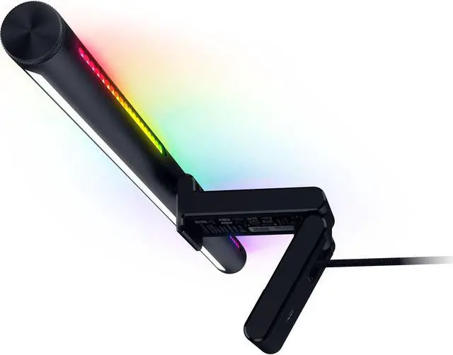 Alt view image 6 of 7 - Razer Aether Monitor Light Bar  RGB LED Light Bar for Gamer Rooms  US/CAN Packaging