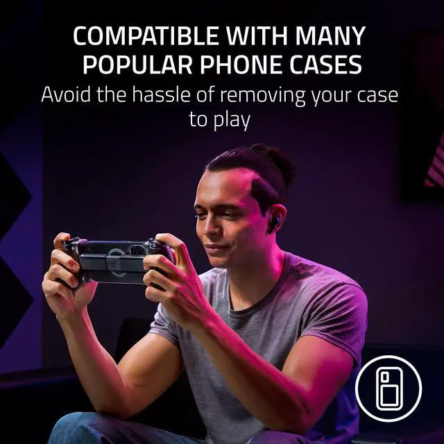 Main image of Razer Kishi Ultra - USB C Gaming Controller for Android, iPhone, and iPad Mini - NASA Packaging