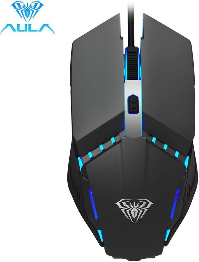Sanpyl Wired Gaming Mouse, 3 Buttons, High Accuracy, Ergonomic Esports  Gaming Mice with Smart Connection for Office Home PC Laptop