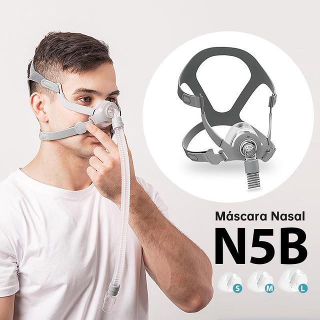 Alt view image 2 of 7 - BMC CPAP Auto Device AutoMatic With Nasal Mask 3 Sizes Cushion Tube Filter Accessories For Family Sleeping Apnea