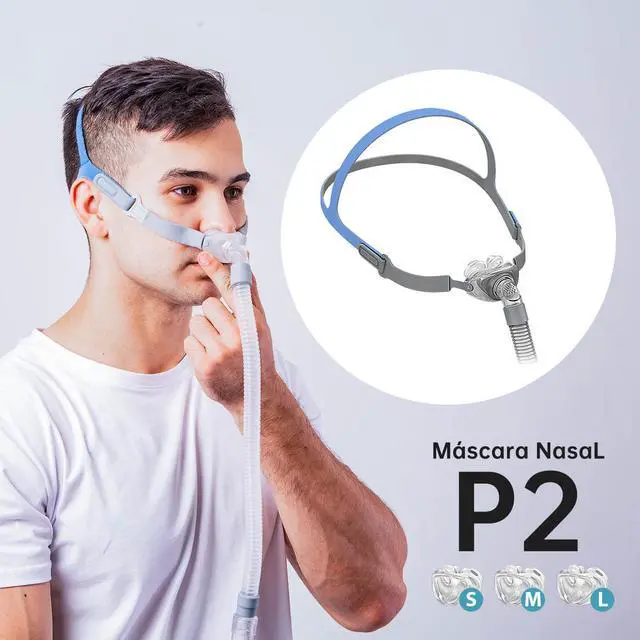 Alt view image 2 of 7 - BMC Auto CPAP Machine With Nasal Pillow Mask Humidifier Tube SD Card Air Filter For Sleeping Apnea Anti-Snoring