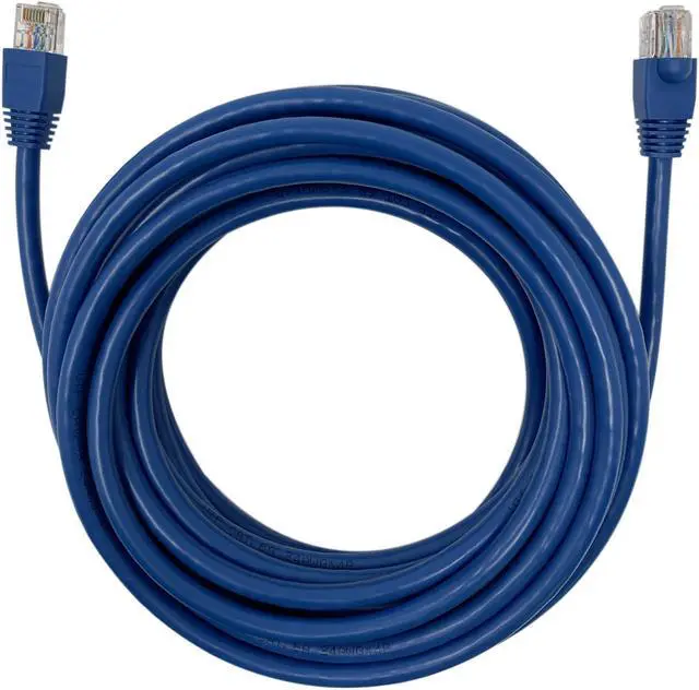 Main image of 50-Foot Cat6a Snagless Network Ethernet Cable in Blue