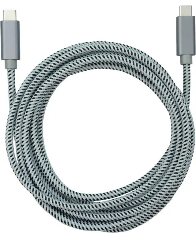 Main image of USB-C to USB-C Braided Cable - 9 ft