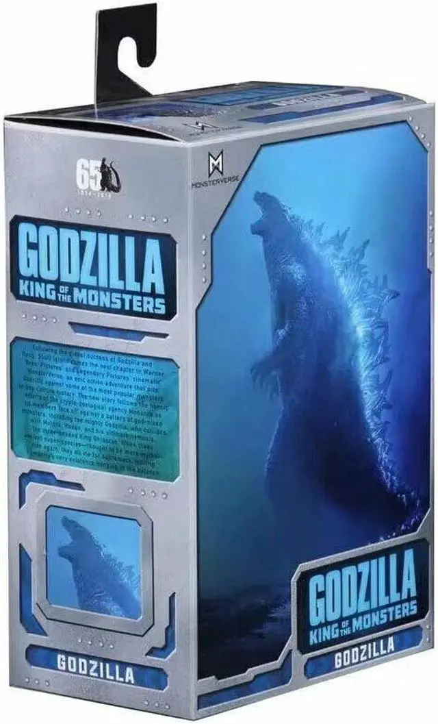 Alt view image 4 of 7 - NECA Godzilla King Of Monster 2019 Blue V2 6" Action Figure 12" Head To Tail New