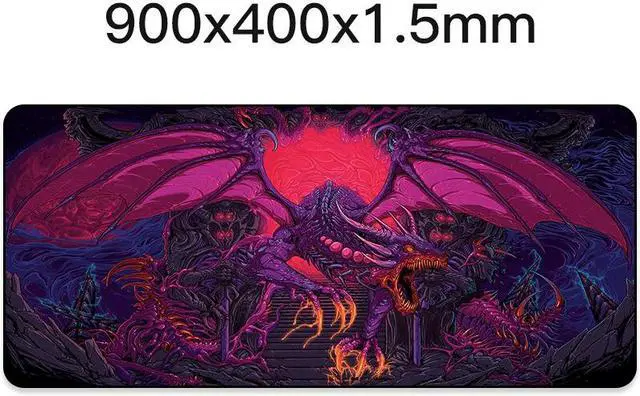 Alt view image 2 of 7 - fashion notbook XL mousepad mat large gaming PC desk pad 900x400mm