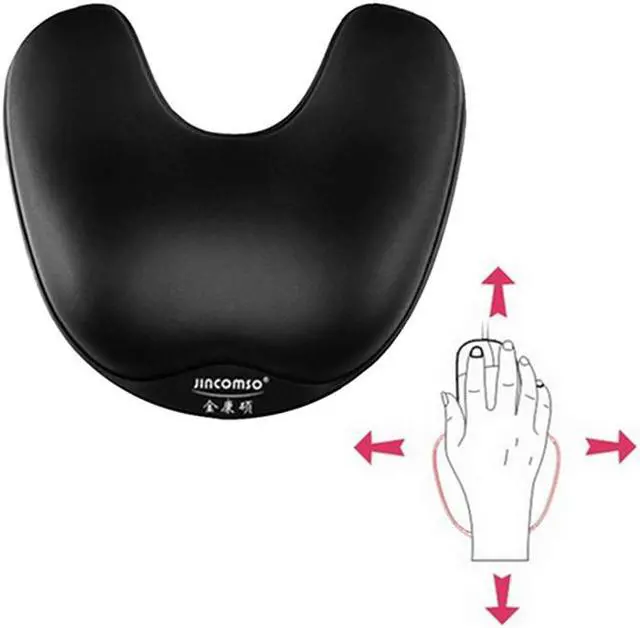 Main image of Memory Foam Mouse Wrist Rest Mouse Gaming Sliding Rotating Pad for Palm Support Hand Ergonomic Mat for Game PC Computer Laptop
