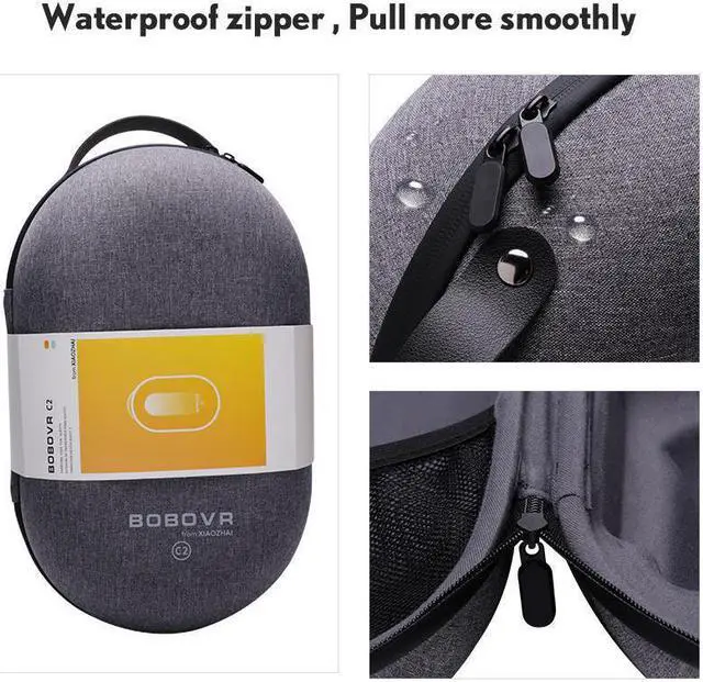 Alt view image 3 of 7 - BOBOVR C2 Large Carrying Case Portable Storage Bag for Meta/Oculus Quest 2 PICO 4 Case