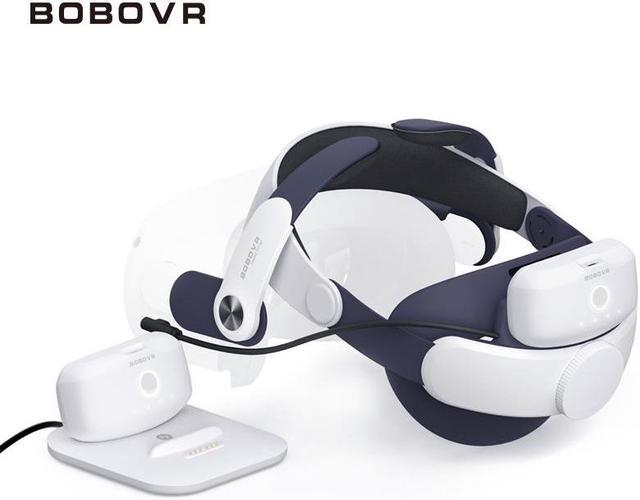 BOBOVR M2 Plus Strap Twin Battery Comb Head Strap For Meta Quest2