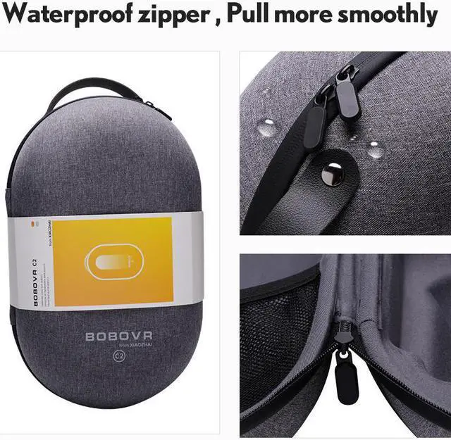Alt view image 6 of 14 - BOBOVR M2 Pro Strap with Battery For Oculus Quest 2 VR Headset Halo Strap Battery Pack C2 Carry Case F2 Fan For Quest2 Accessory with C2 F2