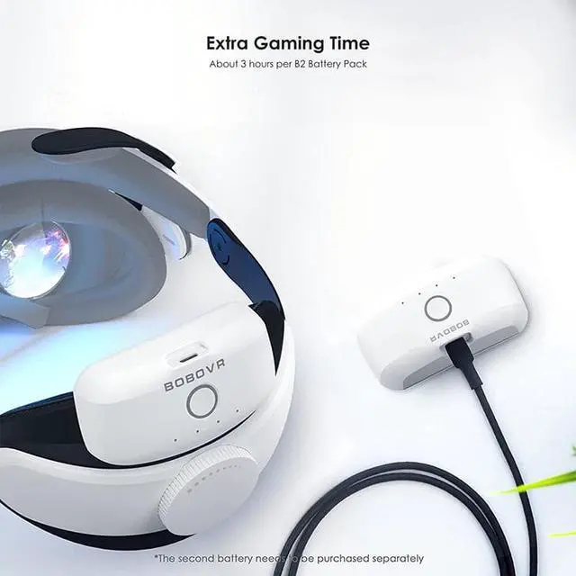 Alt view image 4 of 14 - BOBOVR M2 Pro Strap with Battery For Oculus Quest 2 VR Headset Halo Strap Battery Pack C2 Carry Case F2 Fan For Quest2 Accessory with C2 F2