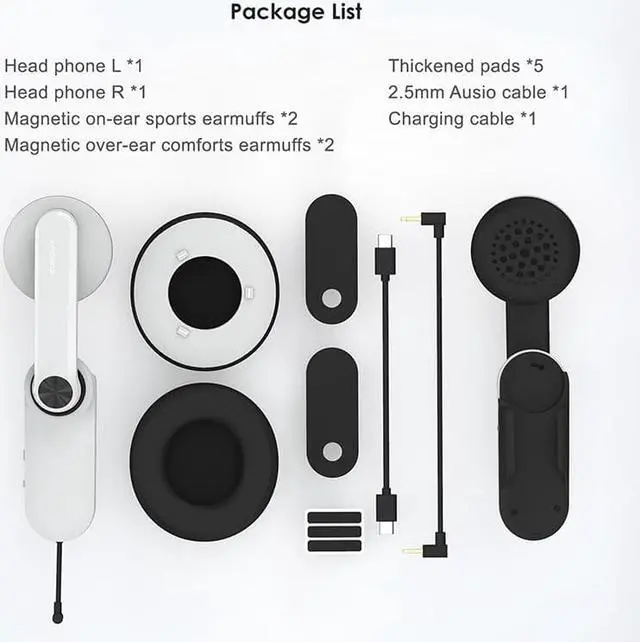 Alt view image 7 of 7 - BOBOVR A2 Headphones Compatible With Quest 2 VR Accessories Built-in Power Amplifier 4 Sound Mode For Meta Quest2 Audio Solution