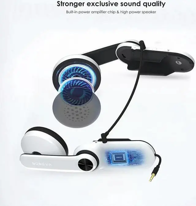 Alt view image 3 of 7 - BOBOVR A2 Headphones Compatible With Quest 2 VR Accessories Built-in Power Amplifier 4 Sound Mode For Meta Quest2 Audio Solution