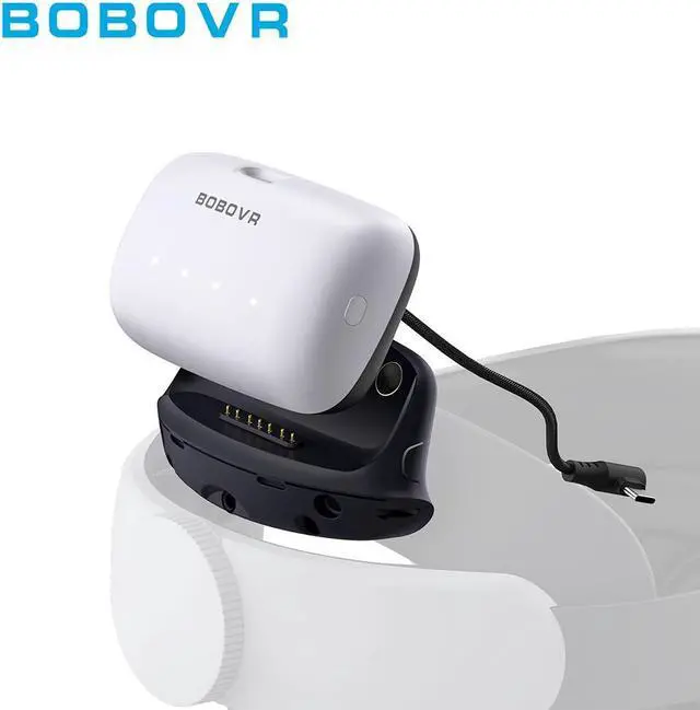 Main image of BOBOVR B100U Upgrade Kit for M1/M2/M3 Strap VR Accessories Compitable with Quest 3 10000mAh Hot-Swap Battery 20W Fast Charging